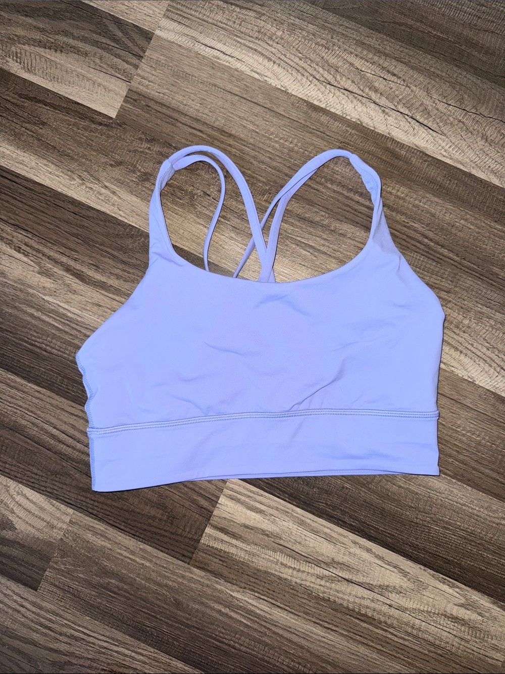 Lululemon 🍋 Size 8 Energy Longline Sports Bra lavender